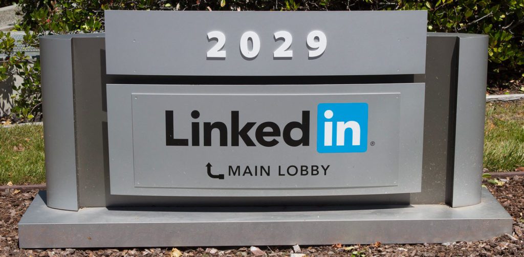 linkedin sign